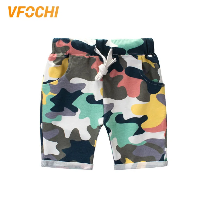 

VFOCHI Baby Boys Shorts Trousers 2-10Y Summer Shorts Children Camouflage Pants Boys Beach Shorts Kids Boys Short Motion Pants