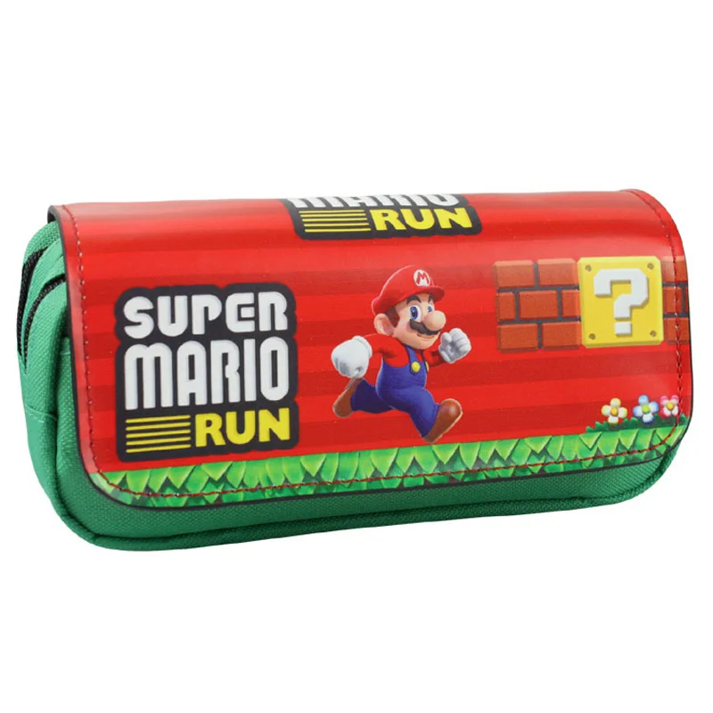 

Super Mario Bros Wallets PU Coin Purse Toys Mario Run Long Wallet Cosplay Money Bag Gift