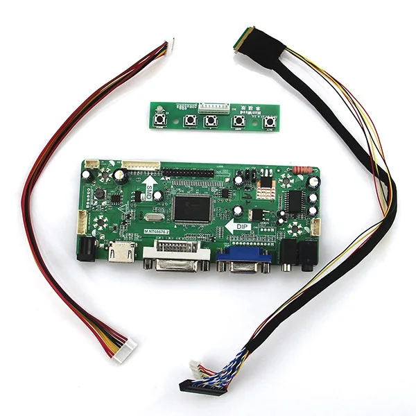 M.NT68676 плата драйвера ЖК/светодиодного контроллера для LP156WH3(TL)(A2) (HDMI + VGA DVI аудио)