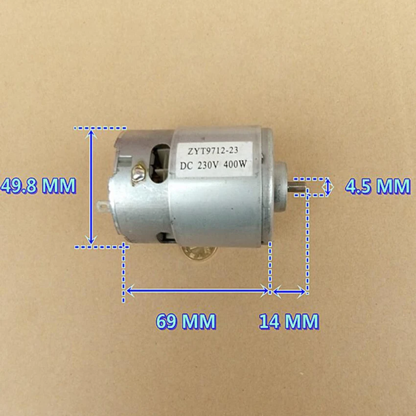 DC230V 17000 об./мин 9712 миниатюрный постоянный магнит двигатель постоянного тока механическое оборудование/электроинструменты/DIY Аксессуары