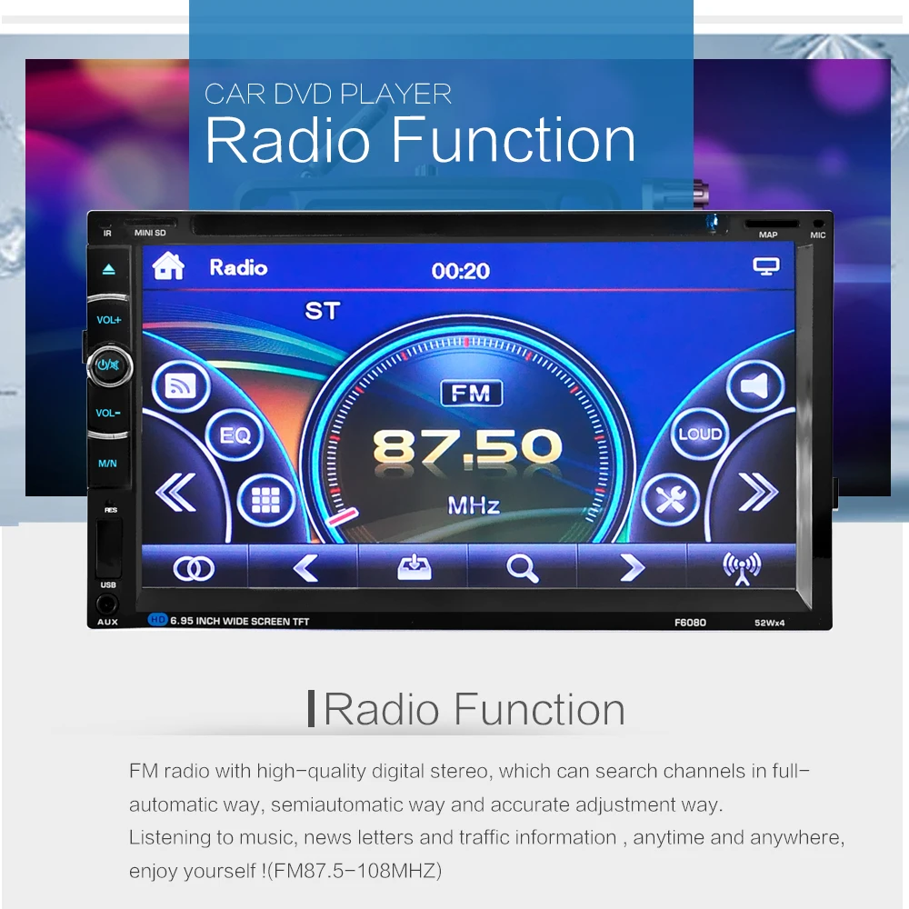 Flash Deal HD Autoradio Cassette Recorder Automagnitola 2 DIN Car Radio MP5 Carro Multimidia Player with GPS Navigation for Toyota Corolla 0