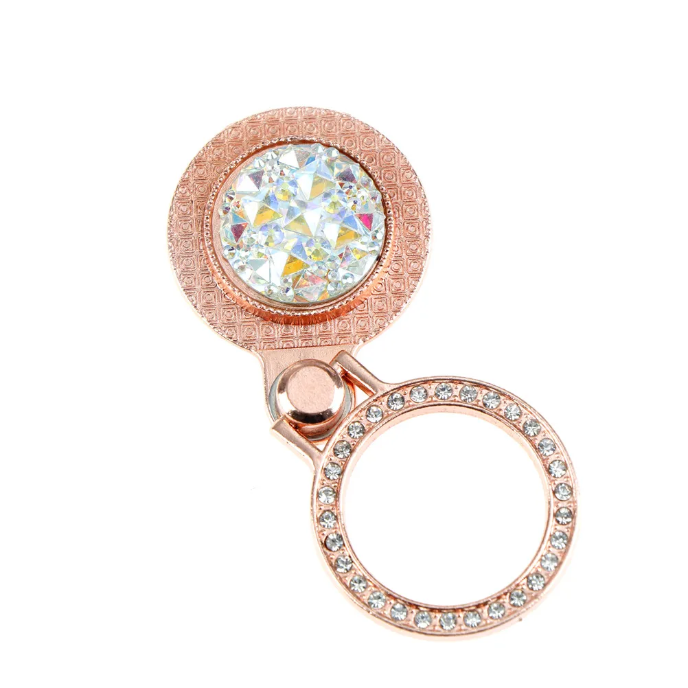 Bling Round 360 Degree Finger Ring Mobile Phone Grip Stand Holder For iPhone Samsung Huawei Phone Mount Stand Bling Round 360 Degree Finger Ring Mobile Phone Grip Stand Holder For iPhone Samsung Huawei Phone Mount Stand