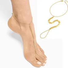 Kittenup Gypsy Bohemia Gold Color Arrow Ankle New Fashion Chain Jewelry For Women Lady Gifts 2016
