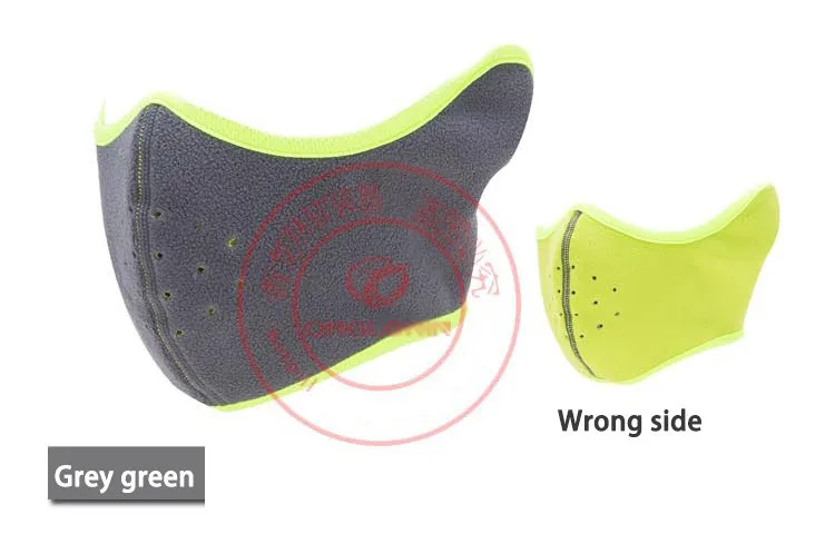 Outdoor Sports Ear Protection Half Face Winter Keep Warm Velcro Mask Ski Motorcycle Bike Cold Protection Face Mask Multicolor 14