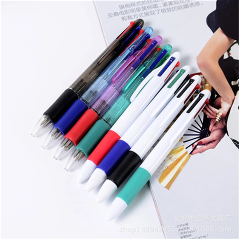 E22 полихромовая шариковая ручка простая креативная разноцветная ручка многофункциональная практичная деловая офисная канцелярская