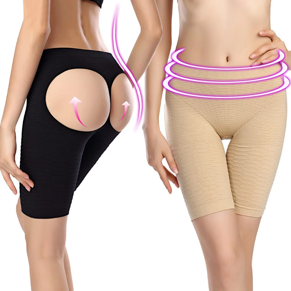 Lightweight Women High Waist Shapewear Seamless Butt Lifter Shapers Control Tummy  Thigh Slimmer Enhancer Waist Trainer
