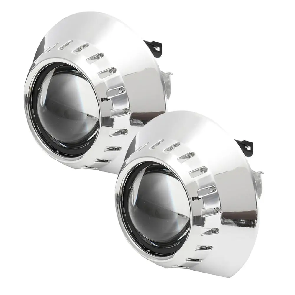 2019 2Pcs Car Left Side H1 Xenon HID Headlight Projector Lens for BMW 3 Series E46
