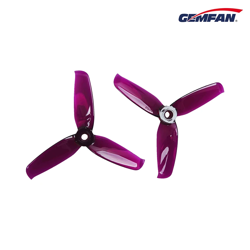 2 пары/компл. Gemfan 4052 4 'Ɖ Blade Tri CW CCW пропеллеры реквизиты для RC FPV Дрон Гонки