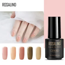ROSALIND 7 мл Гель-лак генный цветной гель лаки для ногтей полу Перманентный дизайн украшения UV светодиодный акрил Soak Off Гель Лаки
