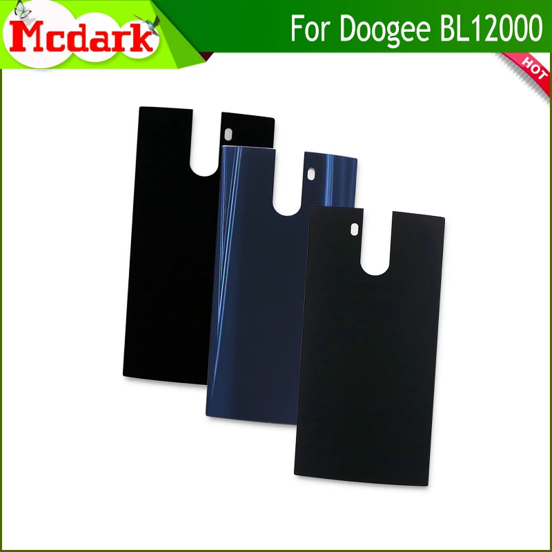 Новинка чехол Mcdark для аккумулятора Для Doogee BL12000 сменная задняя крышка стеклянная