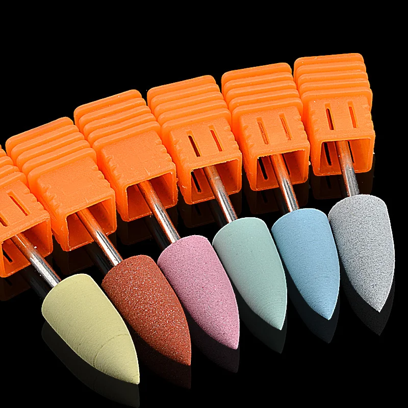 

1 Pc Silicone Nail Drill Bits for Electric Manicure Machine Polisher Grinders Accessories Nail Tools