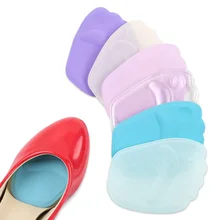 Силиконовые стельки для носочной части стопы, гелевые стельки, подушечки на высоком каблуке, подушечка для ног, поперечный супинатор, обувная вставка, аксессуары для обуви