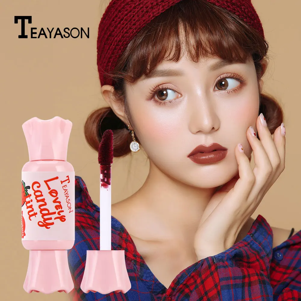 Teayason moisturizing lip tint candy apperance 6 color orange brown sexy red oil waterproof long lasting mirror lip gloss AM090 Teayason moisturizing lip tint candy apperance 6 color orange brown sexy red oil waterproof long lasting mirror lip gloss AM090