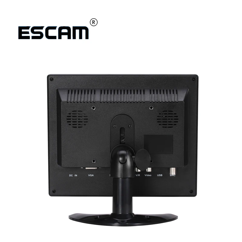 8 дюймовый TFT ЖК монитор Escam T08 1024x768 с VGA HDMI AV BNC USB портом для ПК CCTV IP камеры