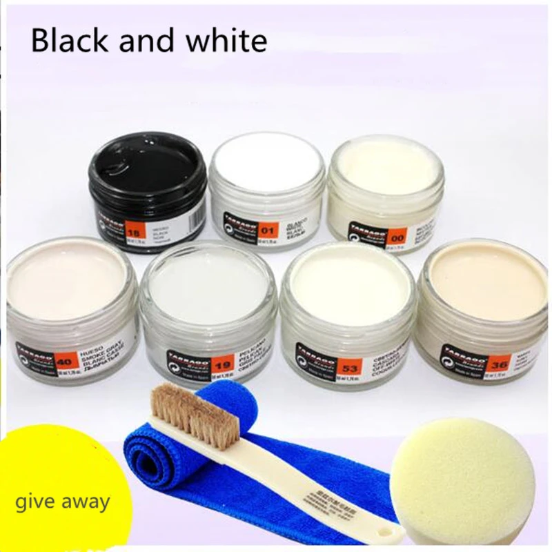 tarrago shoe cream white