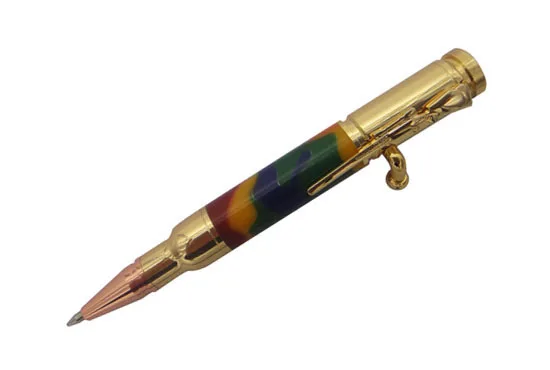 DIY золотые мини винтовки болт ручки наборы RZ BP83 # G|bolt action pen kits|pen kitsdiy kit |