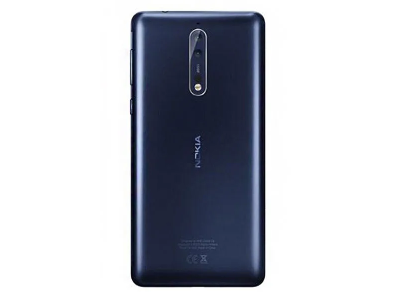 Разблокированный Nokia 8 Qualcomm835 Dual SIM 5,3 дюймов экран 4 Гб+ 64 Гб двойная задняя камера 13,0 МП отпечаток пальца 4G-LTE