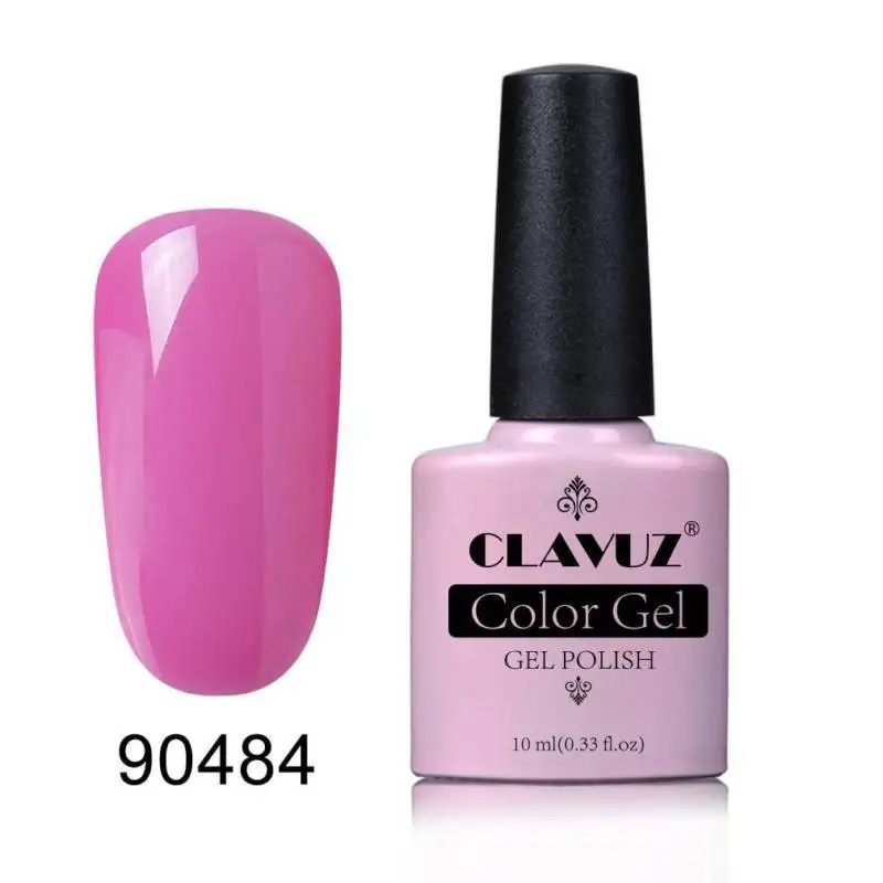 CLAVUZ 79 цветов УФ гель лак для ногтей Светодиодная лампа лак геллак лак для ногтей Полупостоянный эмаль штамповка живопись - Цвет: 90484
