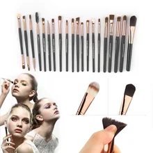 Professional 20pcs Makeup Brushes Set Foundation Eyeshadow Nose Lip Brush Makeup Tool Drop Shipping Wholesale