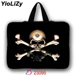 Череп 15 17 защитный чехол для ноутбука 13,3 14,1 15,6 17,3 Laptop Sleeve 7,9 9,7 tablet мешок для покрытия macbook air 11 LB-23095