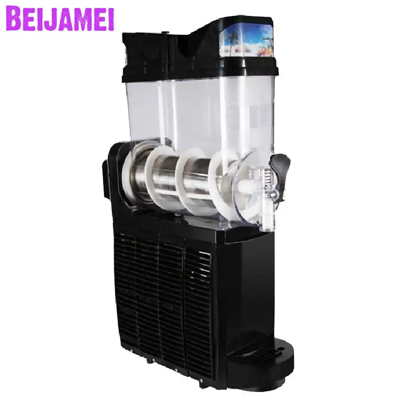 

Beijamei New Snow Melting Slush Making Machines One Tank Cold Drink Slush Machine Commercial Smoothie Maker