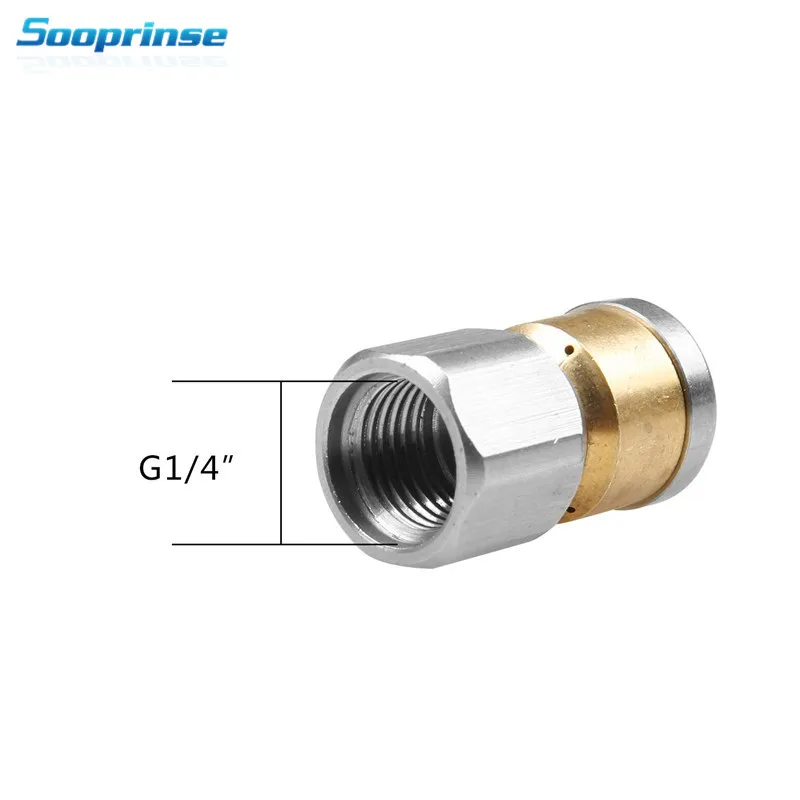 1/4 ''3/8''FT Мойка под давлением сливной шланг сопло для очистки ...