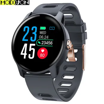 

MODOSON Smart Watch S08 Activity Fitness Tracker Smartwatch Heart Rate Monitor Bracelet Band Clock For IOS iphone Android Phone
