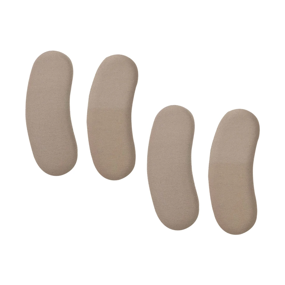 

TEXU 2 Pair Spongy Shoe Heel Inserts Strong Sticky Insoles Pads Cushion Grips Khaki