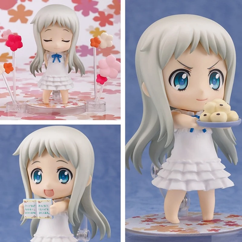 

10cm Japanese anime Nendoroid Menma Ano Hi Mita Hana no Namae o Bokutachi wa Mada Shiranai PVC 3.9"Action Figure
