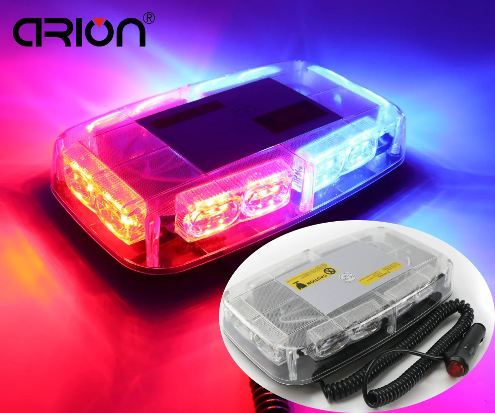 CIRON 36 LEDs Flash Emergency Strobe Light Bar 12V LED Car Roof Strobe