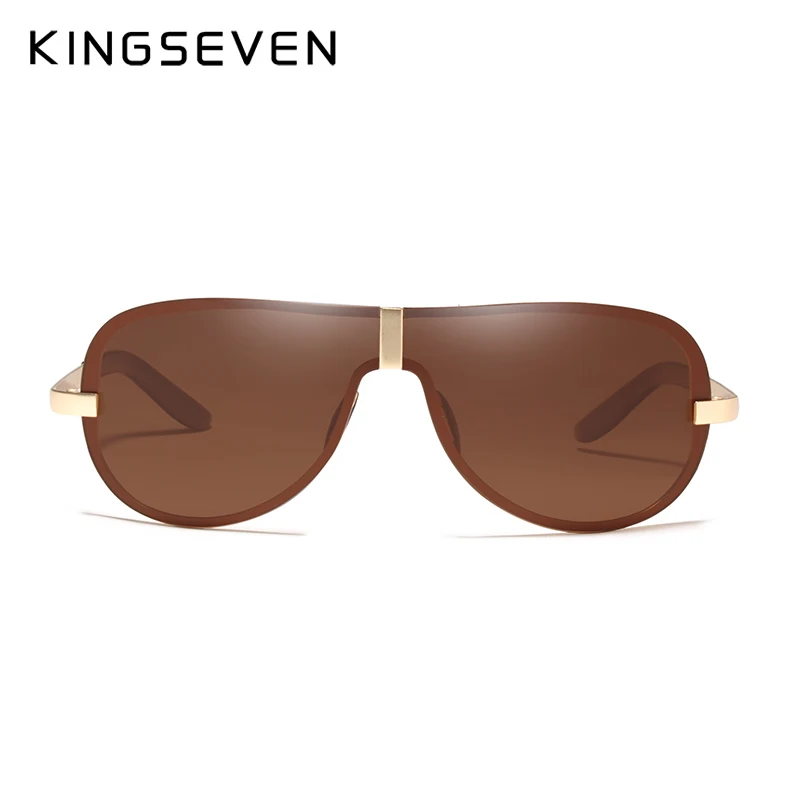 Мужские солнцезащитные очки KINGSEVEN брендовые дизайнерские поляризационные для