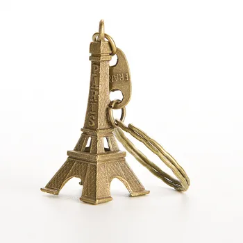 

1pcs Key/Bag/Cell Phone Straps Bag Parts & Accessories 5cm Lovely Bronze Tone Paris Eiffel Tower For Charms