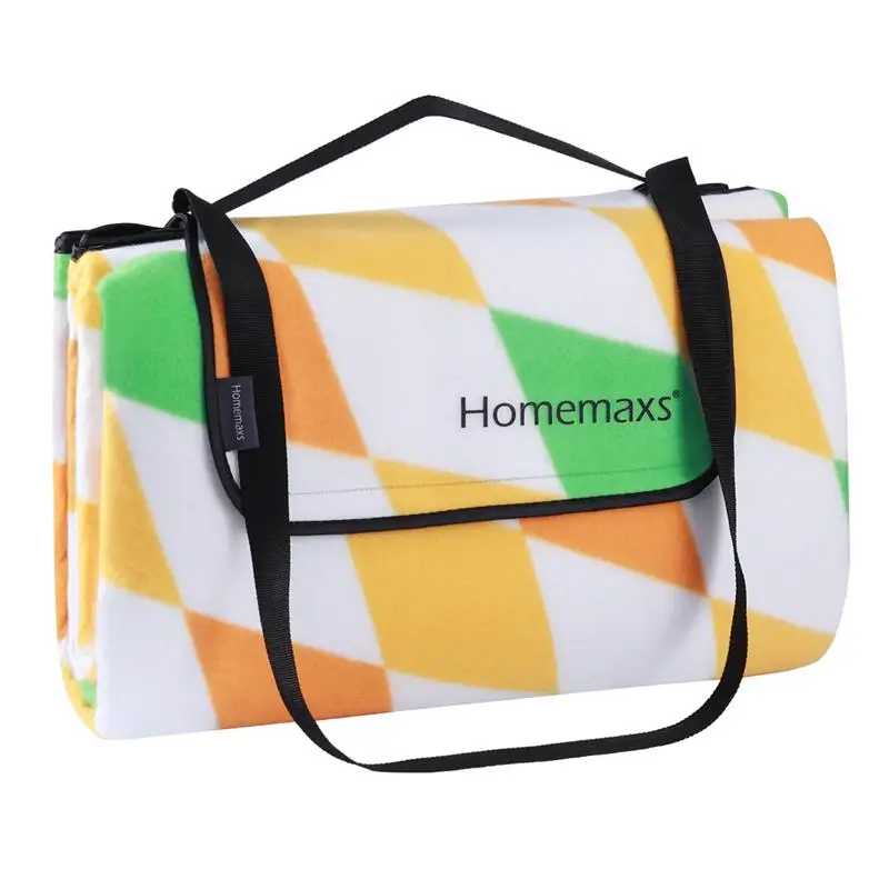 HOMEMAXS 1 шт. Складной Водонепроницаемый ромбовидный пляжный коврик для пикника