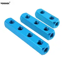 VODOOL su tüpü G1/4 inç Konnektör Splitter koltuk Bağlantı Parçaları Adaptörü 5 Delik, 6 Delik, 7 delikli bilgisayar PC Su Soğutma