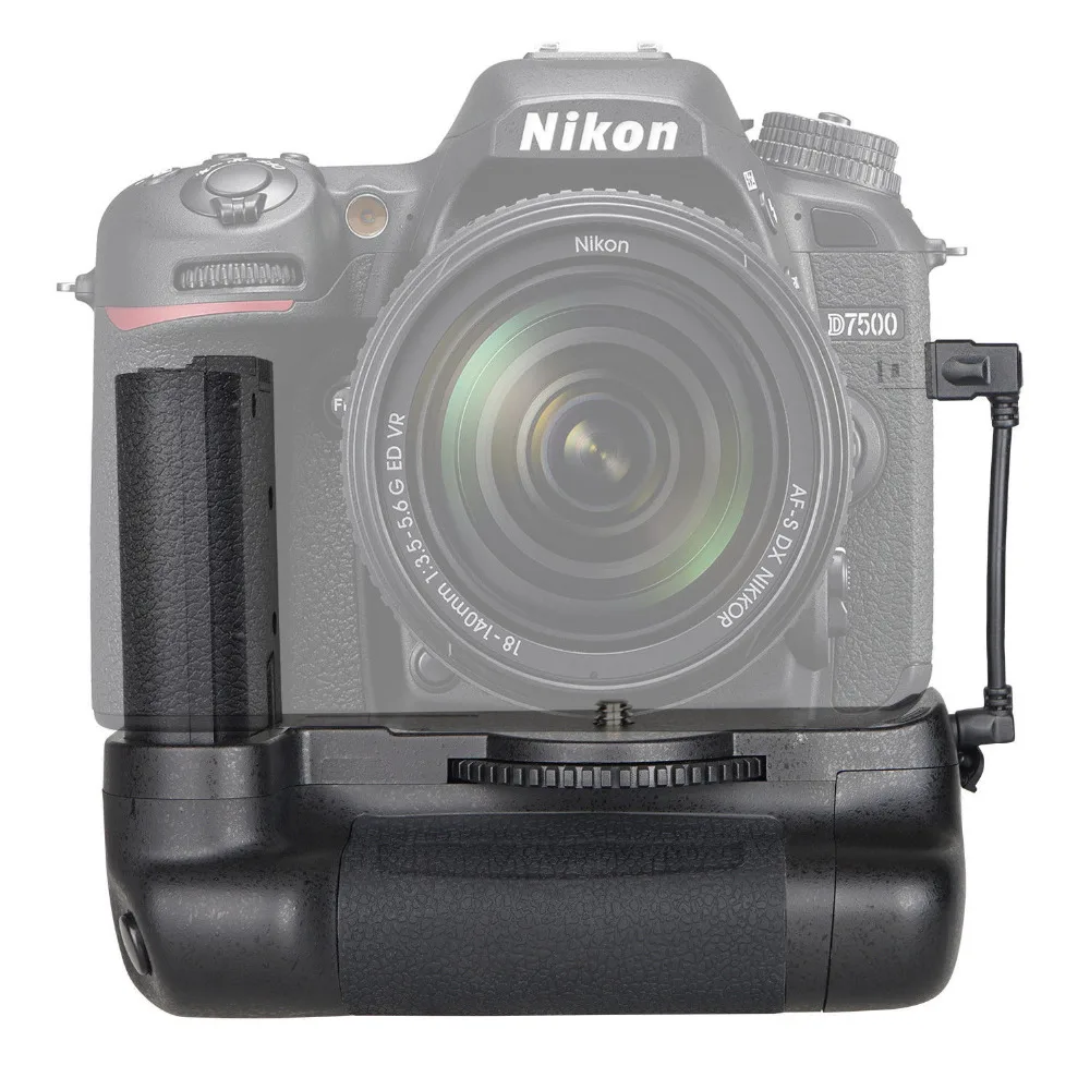 JINTU Топ Мощность Вертикальная Батарейная ручка держатель для Nikon D7500+ декодирование EN-EL15 2200 мАч батарея комплект DSLR камера