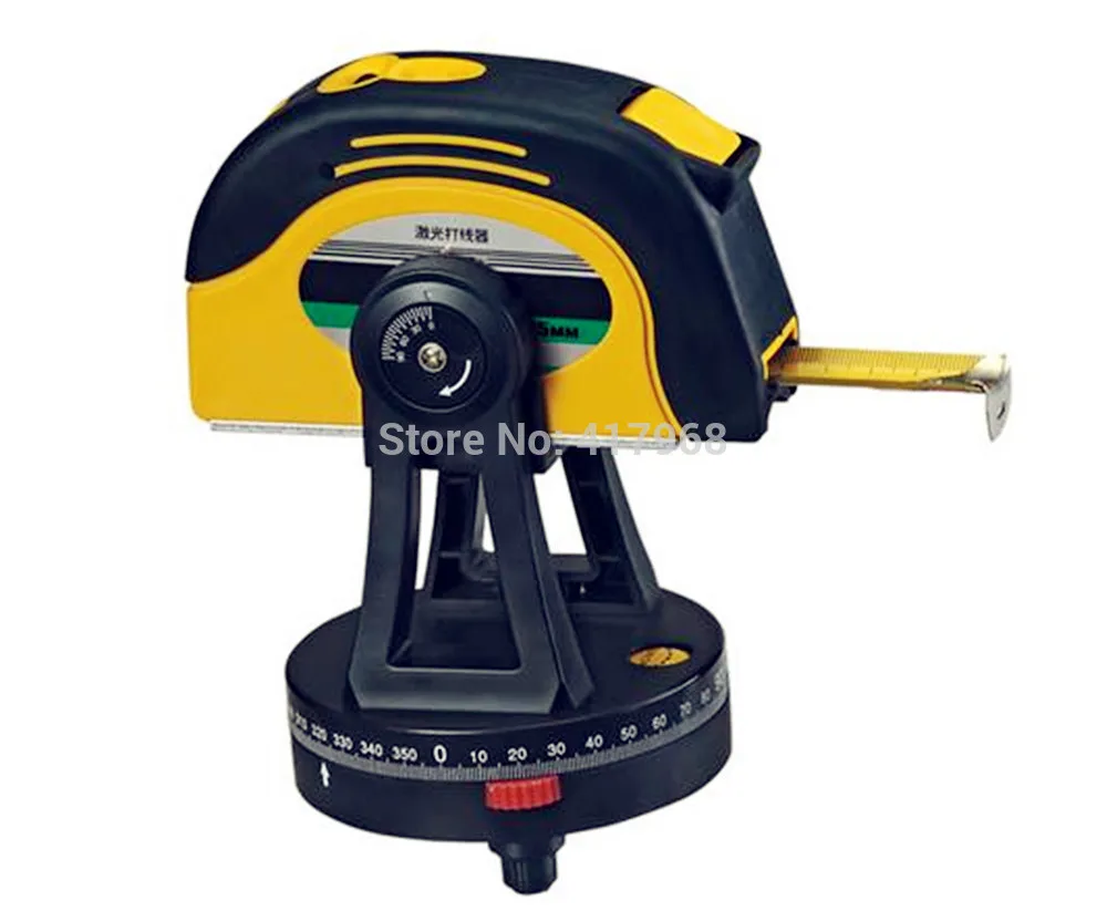 

Laser Measure Tool Laser Vertical Line Infrared Level Laser thread Foot level 5m Widening Steel Tape 3 Line 1 Point