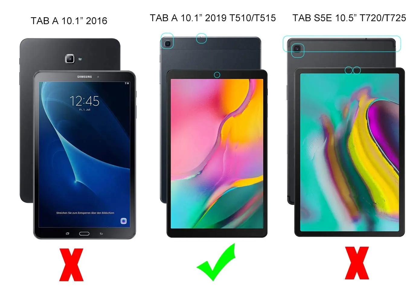 360 Вращающийся чехол для Samsung Galaxy Tab A 10 1 2019 T510 T515 Чехол книжка из искусственной