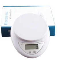 Digital Scale LCD Electronic Kitchen Scale Food Postal Balance Weight Measurement Tool Portable 5 Kg P