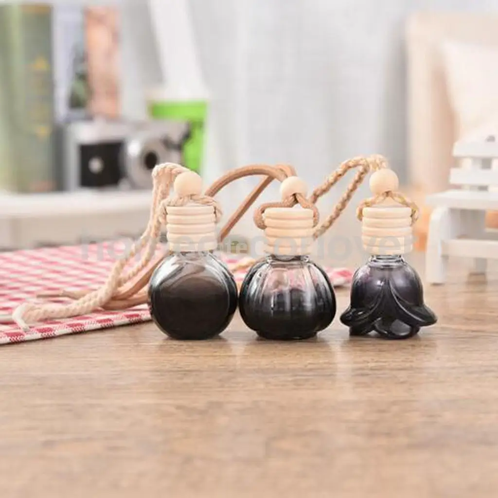 10ml Empty Bottle Pendant Car Hanging Ornament Home Decor High Quality Material Durable Eco-friendly