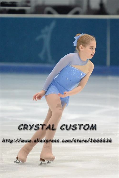 Personalizzati Ragazze Competizione di Pattinaggio Artistico Abiti  Cristalli Abiti DR3772 Grazioso Nuovo Capretti di Marca di Ghiaccio  Pattinaggio di Figura|dress brand|dress crystaldresses dress - AliExpress