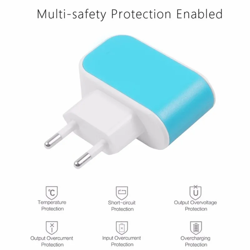 Зарядное устройство USB для iPhone 3 0 быстрое зарядное Samsung настольное мобильного