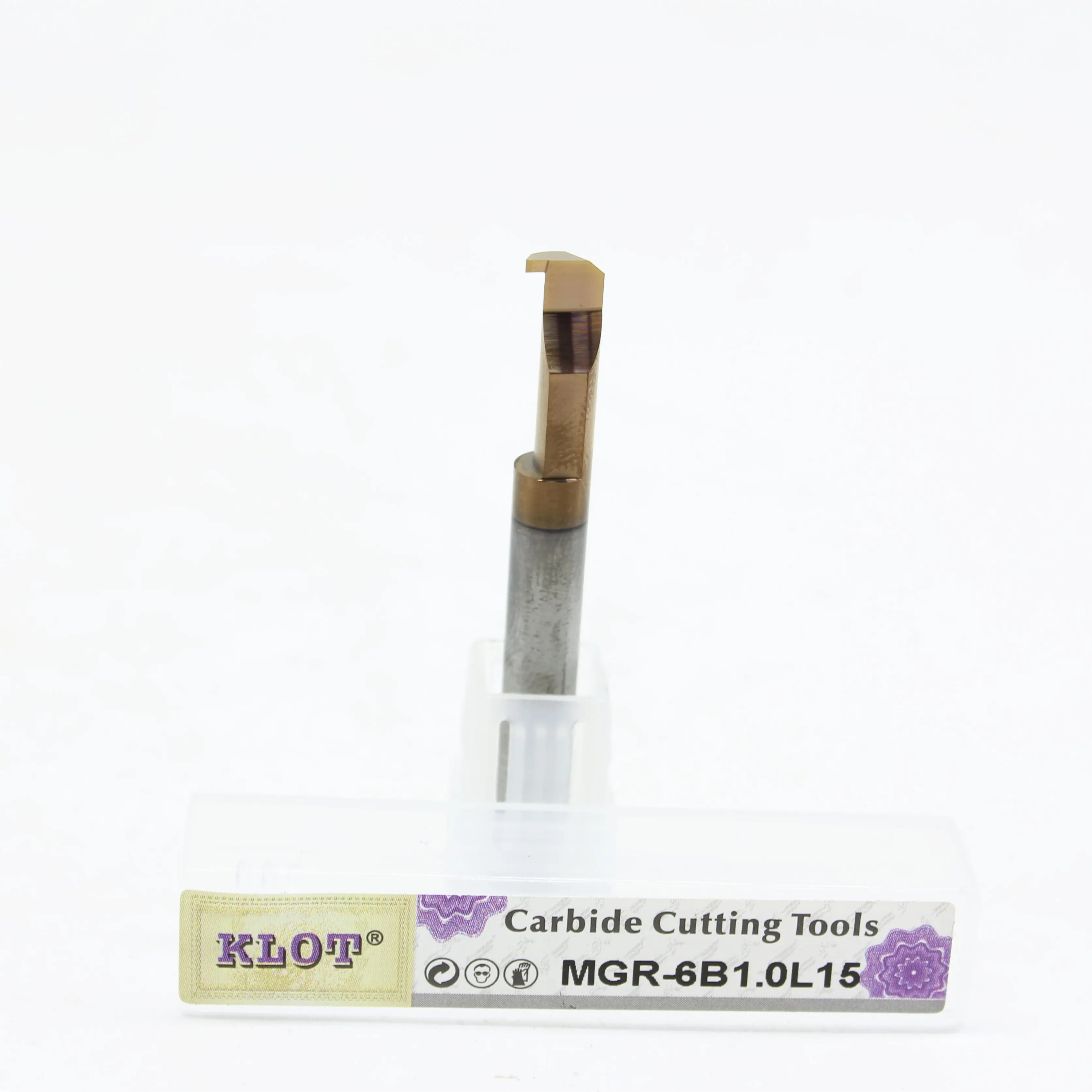 

Solid Carbide Grooving Tool TiCN Coated MGR 4B1.0/1.5L10 5B1.0/2.0L15 6B1.0/1.5/2.0L15 8B1.0/1.5/2.0L22 small hole tool