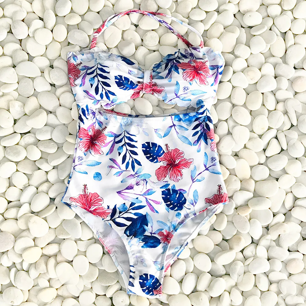 cupshe cut to it shell swimsuit
