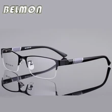 Belmon, оправа для очков, мужские очки, корейские, ботаник, компьютер, по рецепту, оптические, для мужчин, очки с прозрачными линзами, оправа для очков RS077