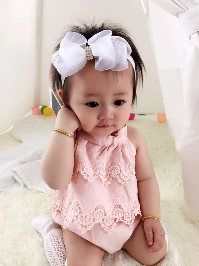 2016 Baby Girl Clothes Cute Baby Girl Lace Romper Newborn Jumpsuit