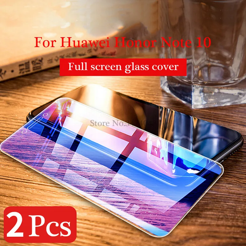 

2Pcs/lot Full Tempered Glass For Huawei Honor Note 10 Screen Protector 9H 2.5D For Honor Note 10 Note10 Tempered Glass 6.95 "