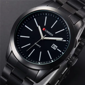 

relogios masculinos CURREN Luxury Brand Full Stainless Steel Analog Display Date Men's Quartz Watch Business Watch Men Watch