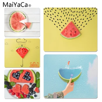 

MaiYaCa Non Slip PC Fruit Watermelon Photography Gamer Speed Mice Retail Small Rubber Mousepad Size for 18x22cm 25x29cm