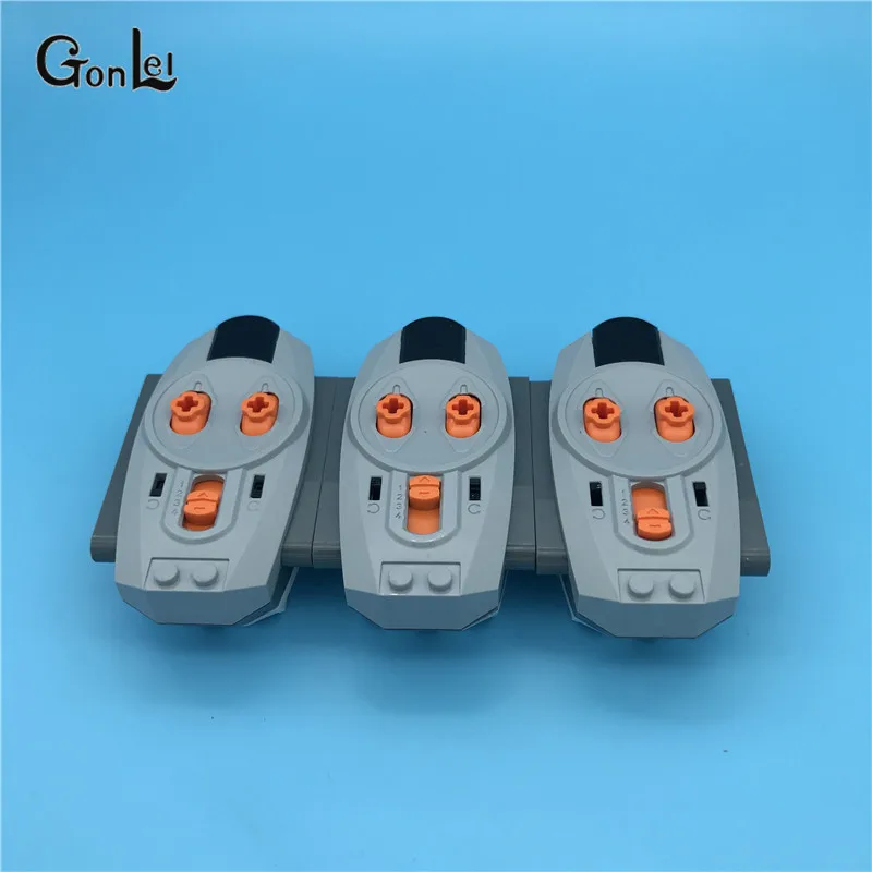 NEW Motors Train Technic Series Power Motor Rechargeable Battery Box IR Remote Receiver LED Light Building Blocks Bricks leGOING
