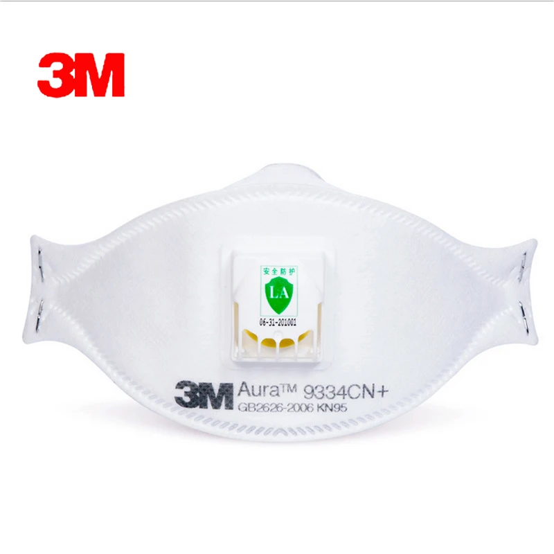 3 м 9334 CN Anti dust-masksPM 2,5 маска против гриппа нетканые ткани пыльцы холодный поток сварки для взрослых FFP3 утверждения безопасности маски